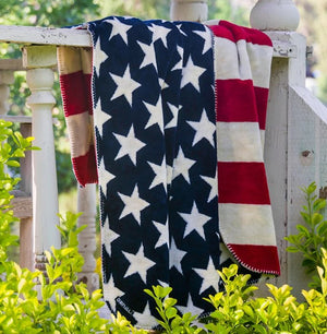 American Pride Microplush Spectator Throw/Blanket