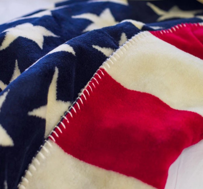 American Pride Microplush Spectator Throw/Blanket