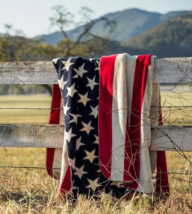 American Pride Microplush Spectator Throw/Blanket