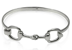 Sterling Silver Delgado Bit Bangle Bracelet