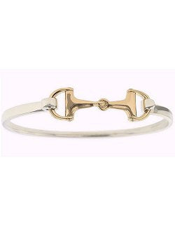 Snaffle Bit Bangle Bracelet