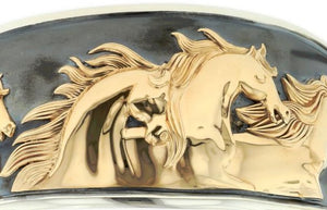 The Wild Herd Wide Cuff Bracelet