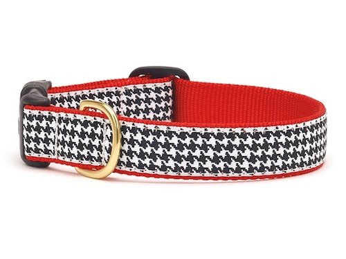 Haute Houndstooth Pet Collars & Leads - Equine Luxuries
