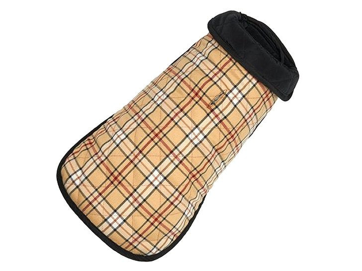 Huntsman Plaid Reversible Water Repellent Dog Coat