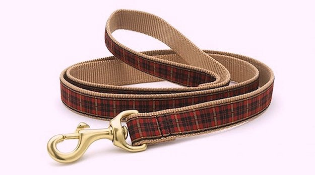 Winter Plaid Pet Collars & Leads - Equine Luxuries