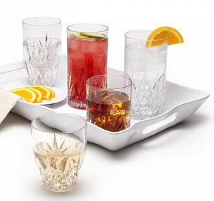 CRYSTAL CUT ACRYLIC BARWARE